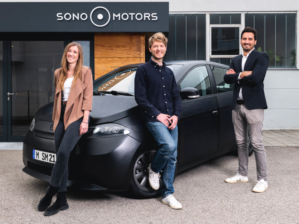Ein Foto von den Gründern von Sono Motors